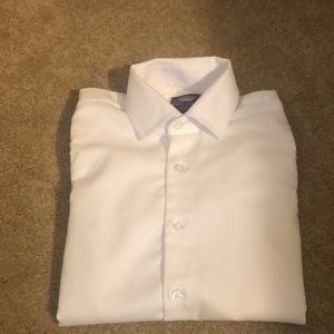 Febs Italy boys dress shirt white size 7
